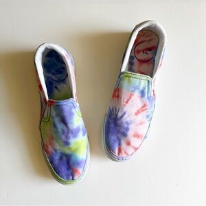 Nike Tie Dye Slip On Legacy Court Sneakers